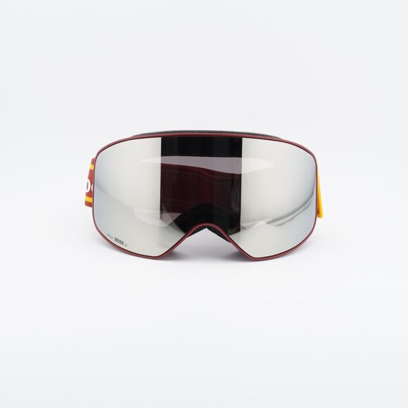 Chloe CH0072S 002 Ski Mask Burgundy/Yellow Shield Frame, Violet Lenses main image 8